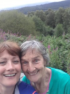 selfie mary and mum