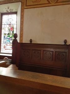 Tibbermore Church, Outlander witch trial