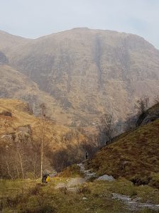 Looking back to Am Bodach