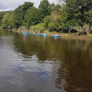 paddling on the Earn
