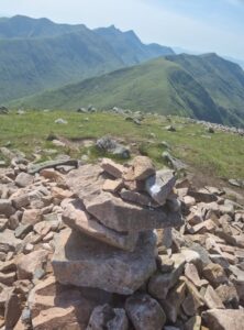 Summit of Beinn Eunaich