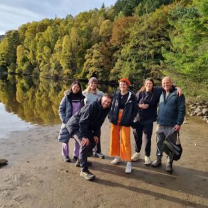 Family Pitlochry Loch Faskally