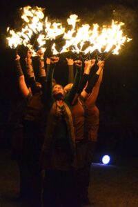 Samhain fire dance