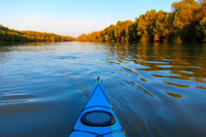 Kayaking in Autumn