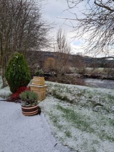 snowy morning perth