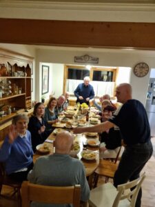 Irish family visit