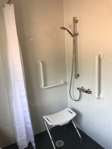 accessible shower wetroom