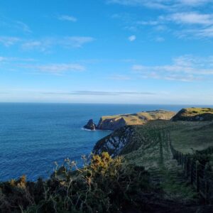 stunning coastline and cliffs on the berwichshire coastal path